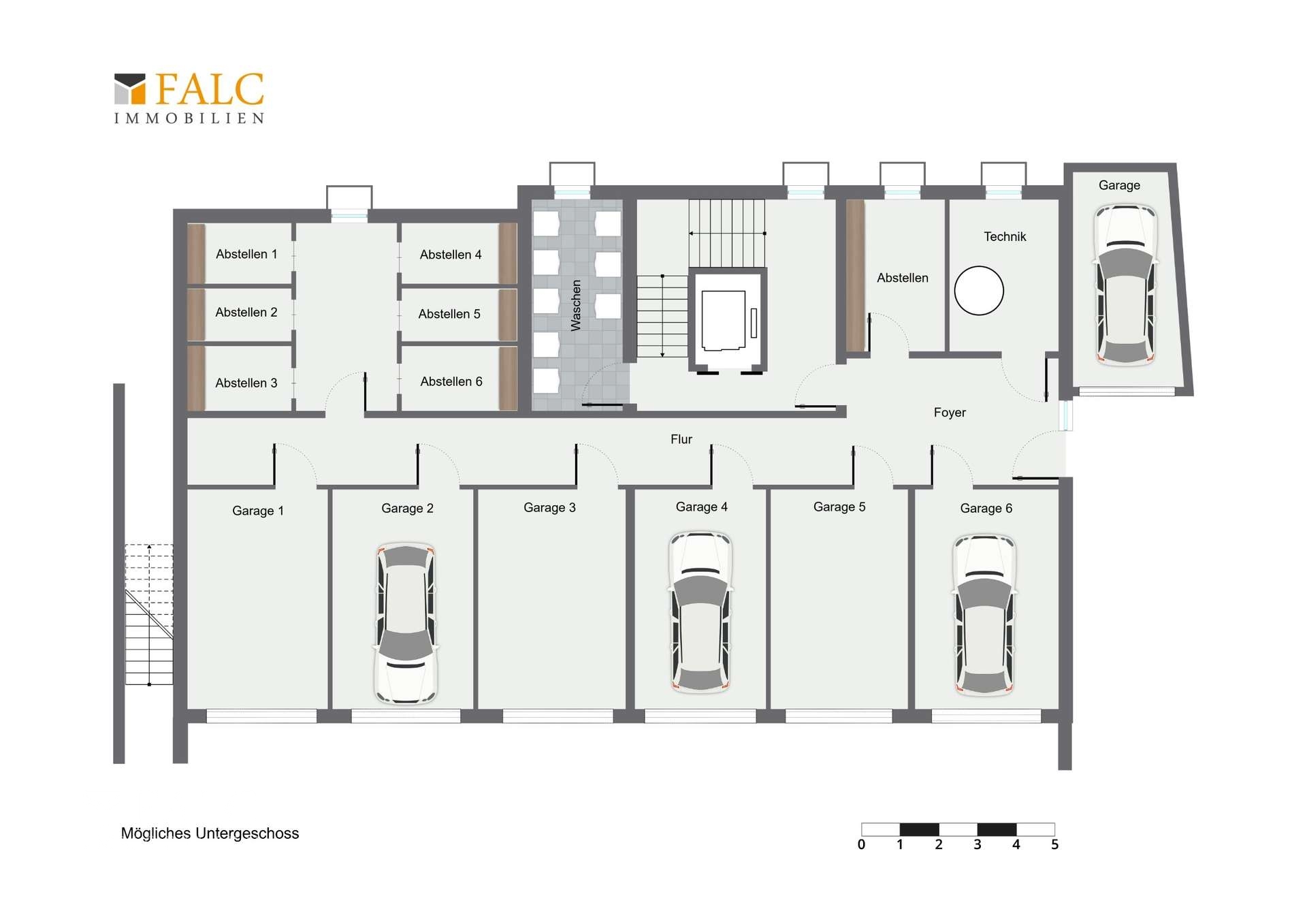 optionale Variante UG Eingang